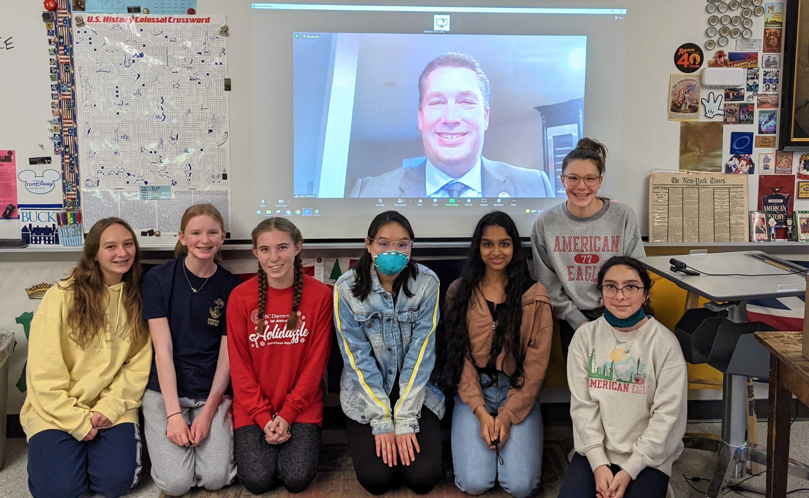 Students Help Mehaffie in Push for Hershey’s Kisses to be Named State Candy 